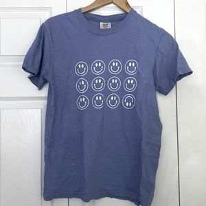 blue - trendy - oversized t